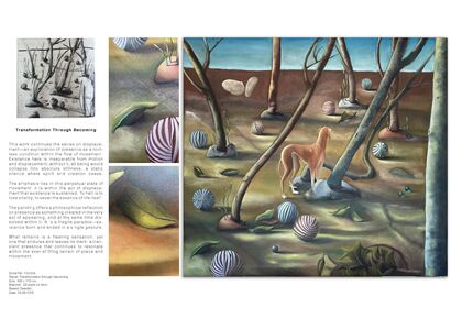 Colombre - a Paint Artowrk by Sarisa Adami